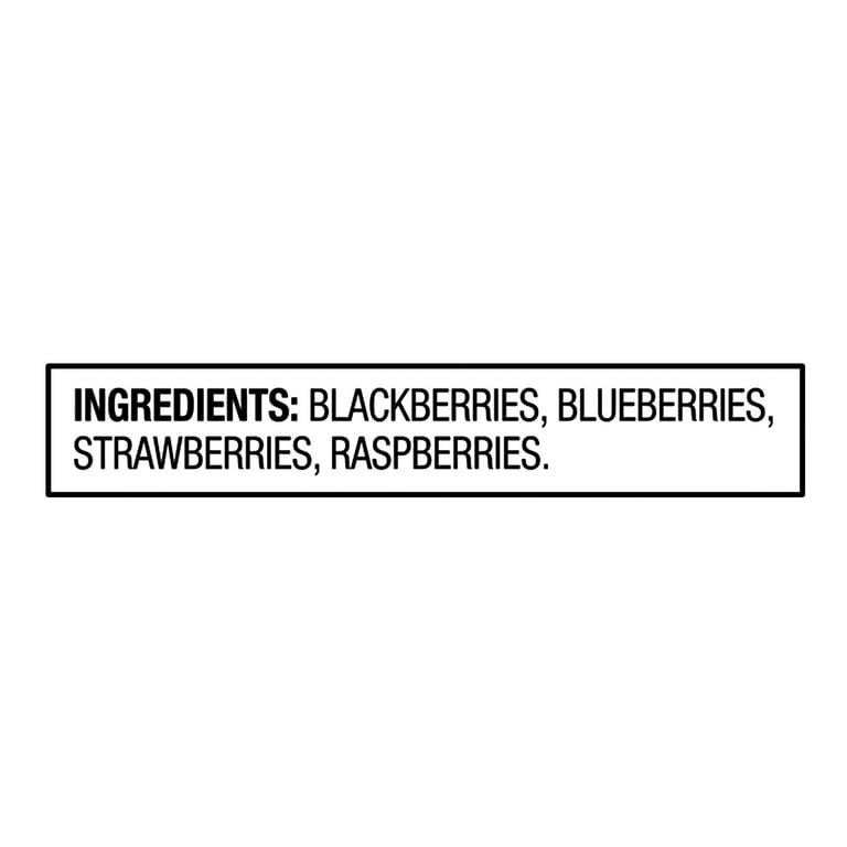 Great Value Frozen Whole Berry Medley, 16 oz
