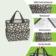 thumbnail image 4 of Daisy Flowers Garden Tools Bag, Water-proof Oxford Garden Tote Home Organizer Gardening Tool Bag Kit Holder with 8 Pockets for Indoor and Outdoor Gardening(Tools Not Included), 4 of 6