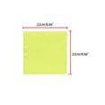 thumbnail image 3 of INSPIRE CHIC Men's Pocket Squares Solid Color Handkerchiefs for Wedding Party Bright Yellow, 3 of 4