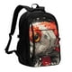 thumbnail image 1 of Balery Abstract Red Koi Fish Art Mochila con carga USB para hombre y mujer - Mochila impermeable y antirrobo para laptop con puerto USB para viajes, trabajo, 1 of 7