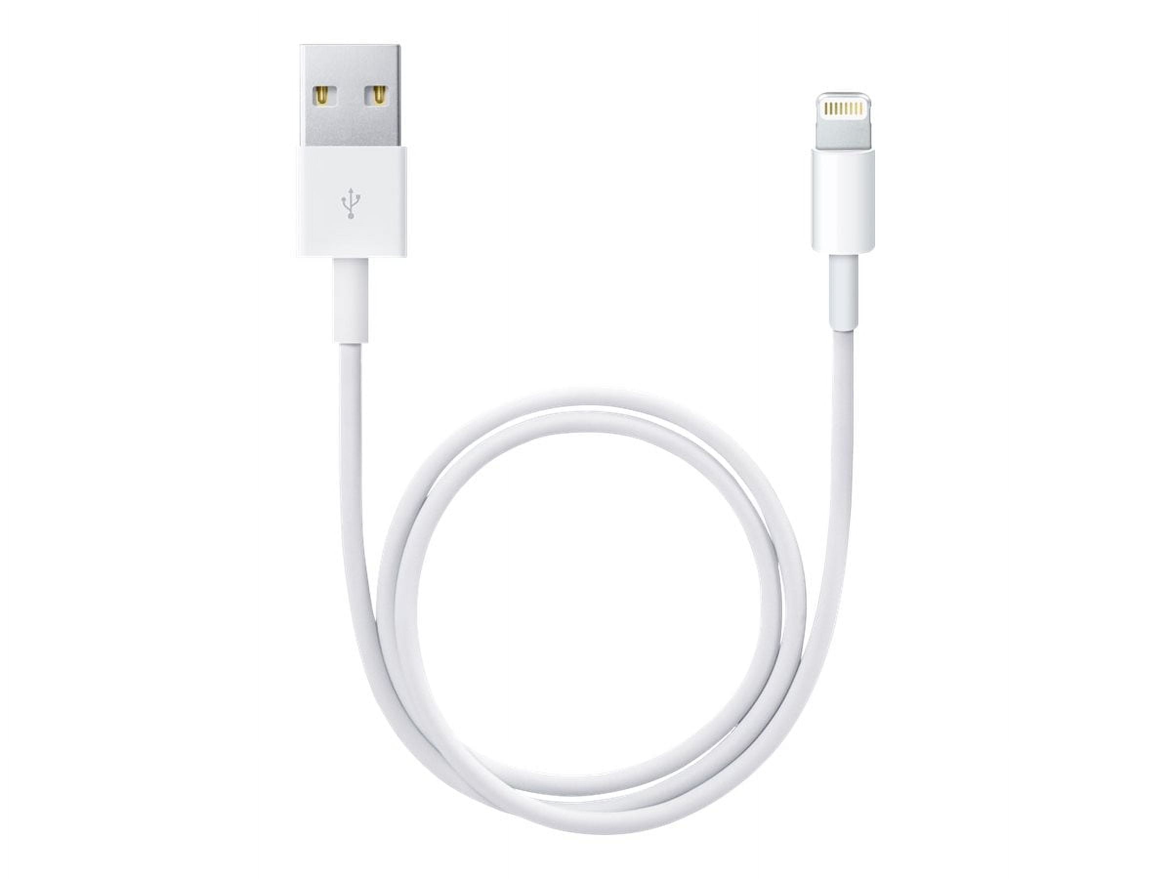 Apple Lightning to USB Cable in White (0.5 m) 