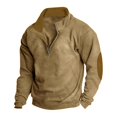 thumbnail image 3 of COM1950s Vestes d'Hiver pour Hommes, Mode Hommes Fermeture Éclair Décontractée Manches Longues Col en V Chandail en Molleton, Veste d'Hiver pour Hommes, Vestes pour Hommes Mode, Manches Longues pour Hommes, Manches pour Hommes, 3 of 3