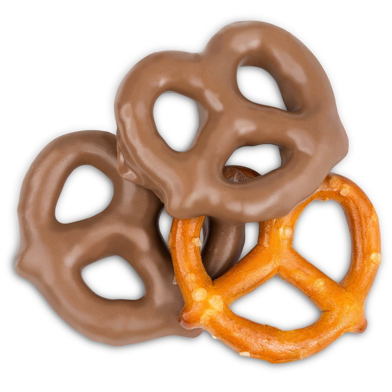 Jackie's Chocolate Mini Milk Chocolate Pretzels, 1 lb