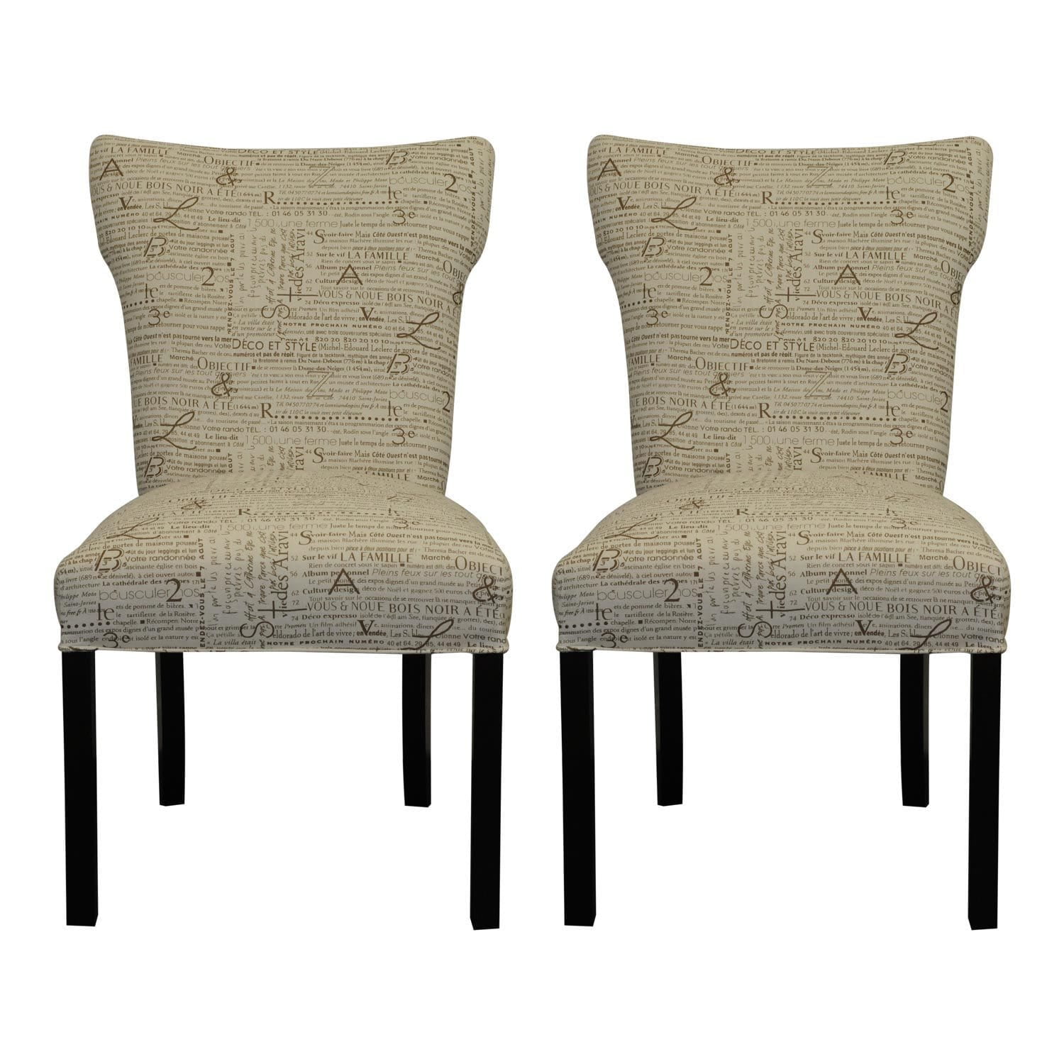 Sole Designs Bella Newsletter Dining Chair