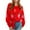 Red, variant on Trendy Sweater Cardigans Womens Teen Girls Strawberry Knitted Tie Front Jackets Soft Cute Outerwear Knitwear (S, Red)