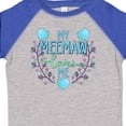 thumbnail image 4 of Inktastic My Meemaw Loves Me with Flowers and Hearts Boys or Girls Toddler T-Shirt, 4 of 5