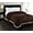 Chocolate, variant on Soft Plush Reversible Corduroy / Sherpa Lined Oversized Bed Blanket for Bedroom or Lounging on Couch, Queen, Teal