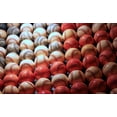 thumbnail image 2 of Tammy Putman 14x10 White Modern Wood Framed Wall Art Titled - Americas Pastime I, 2 of 5