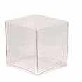 thumbnail image 1 of Clear Plastic Cube Decoration, 1 of 1