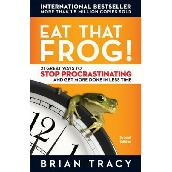 Pre-Owned Eat That Frog!: 21 Great Ways to Stop Procrastinating and Get More Done in Less Time (Paperback) 1576754227 9781576754221