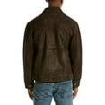 thumbnail image 2 of Slate & Stone mens  Suede Trucker Jacket, L, Brown, 2 of 3