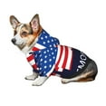 thumbnail image 7 of Gaeub Memorial Day Dog Hoodie Sweatshirts Warm Dog Clothes for Small Dogs,Puppy and Cat Costume-Small, 7 of 7