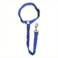 thumbnail image 1 of Ceinture de Sécurité pour Animaux de Compagnie 2 en 1 en Nylon, Laisse de Plomb Réglable pour Chien et Chat, 1 of 5