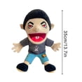 thumbnail image 2 of Jeffy Puppet - Marioneta de peluche suave y divertido juguete de marioneta traviesa con boca de trabajo, marionetas para niños, regalos de cumpleaños de Navidad, fiesta de Halloween, 2 of 6