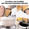 thumbnail image 7 of Pofeuu Pineapples Print Thickened Mini Silicone Oven Mitts Heat Resistant, Rubber Oven Mitt Gloves, Finger Pinch Grips, Pot Holder, Silicone Potholder, 7 of 7