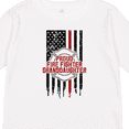 thumbnail image 4 of Inktastic Proud Firefighter Granddaughter Girls Long Sleeve Toddler T-Shirt, 4 of 5