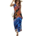 thumbnail image 3 of The Dance of Pele & Kanaloa Sleeveless Dress Female clothing Womens dresses, 3 of 7