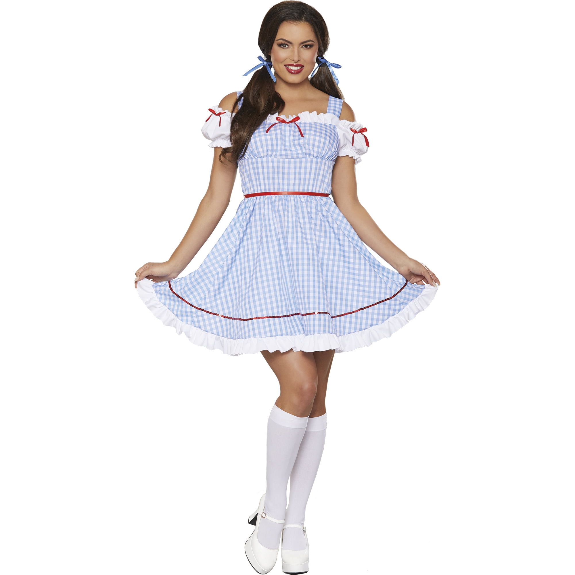 Kansas Sweetie Women’s Medium Female Adult "Dorothy" Halloween Costume