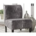 thumbnail image 3 of Ashley Chaise Triptis en Gris Charbon de Bois, 3 of 4