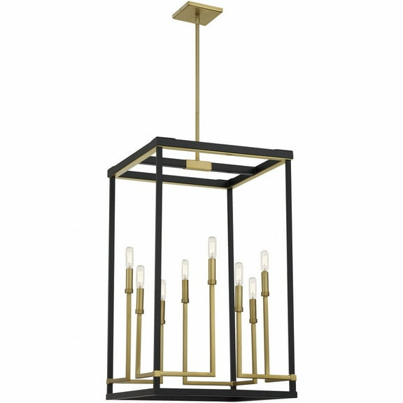 2117-726-Minka Lavery-Union Estates - 8 Light Pendant-29.75 Inches Tall and 18 Inches Wide