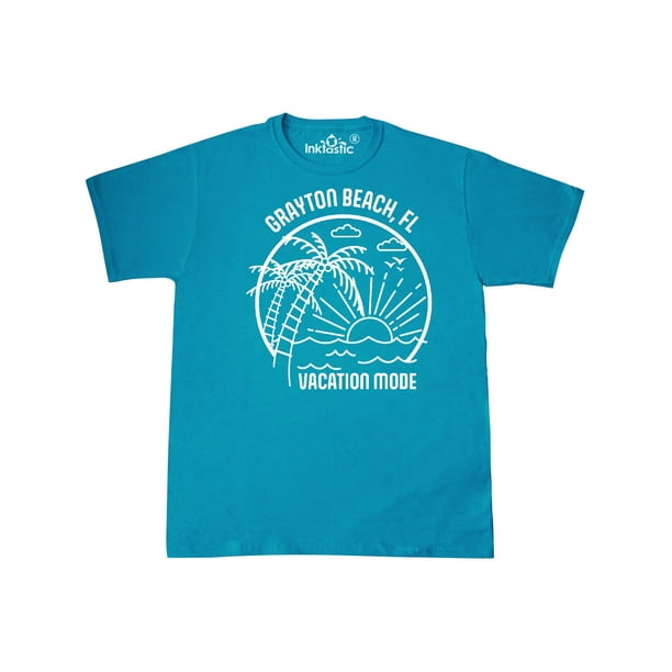 INKtastic Summer Vacation Mode Grayton Beach Florida TShirt