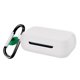 thumbnail image 2 of Funda de silicona para Skullcandy Dime Funda protectora con mosquetón (Blanco), 2 of 5