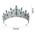 thumbnail image 2 of Corona de princesa para mujer, disfraz de reina de princesa, corona de diamantes de imitación de cristal para novia, niña, damas, bodas, bailes, fiestas de cumpleaños, regalo para mujeres, 2 of 5