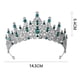 thumbnail image 2 of Corona de princesa para mujer, disfraz de reina de princesa, corona de diamantes de imitación de cristal para novia, niña, damas, boda, graduación, cumpleaños, festival, fiesta, regalo para mujer, 2 of 5