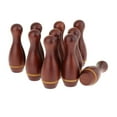 thumbnail image 4 of Almencla 10 Pcs Mini Quilles pour Table de Shuffle Jouet de Quilles pour Enfants, 4 of 8