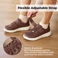 thumbnail image 6 of FitVille Men's Extra Wide Fit Hook&Loop Walking Shoes Slip-Resistant Casual Shoes For Foot Pain Relief, 6 of 6