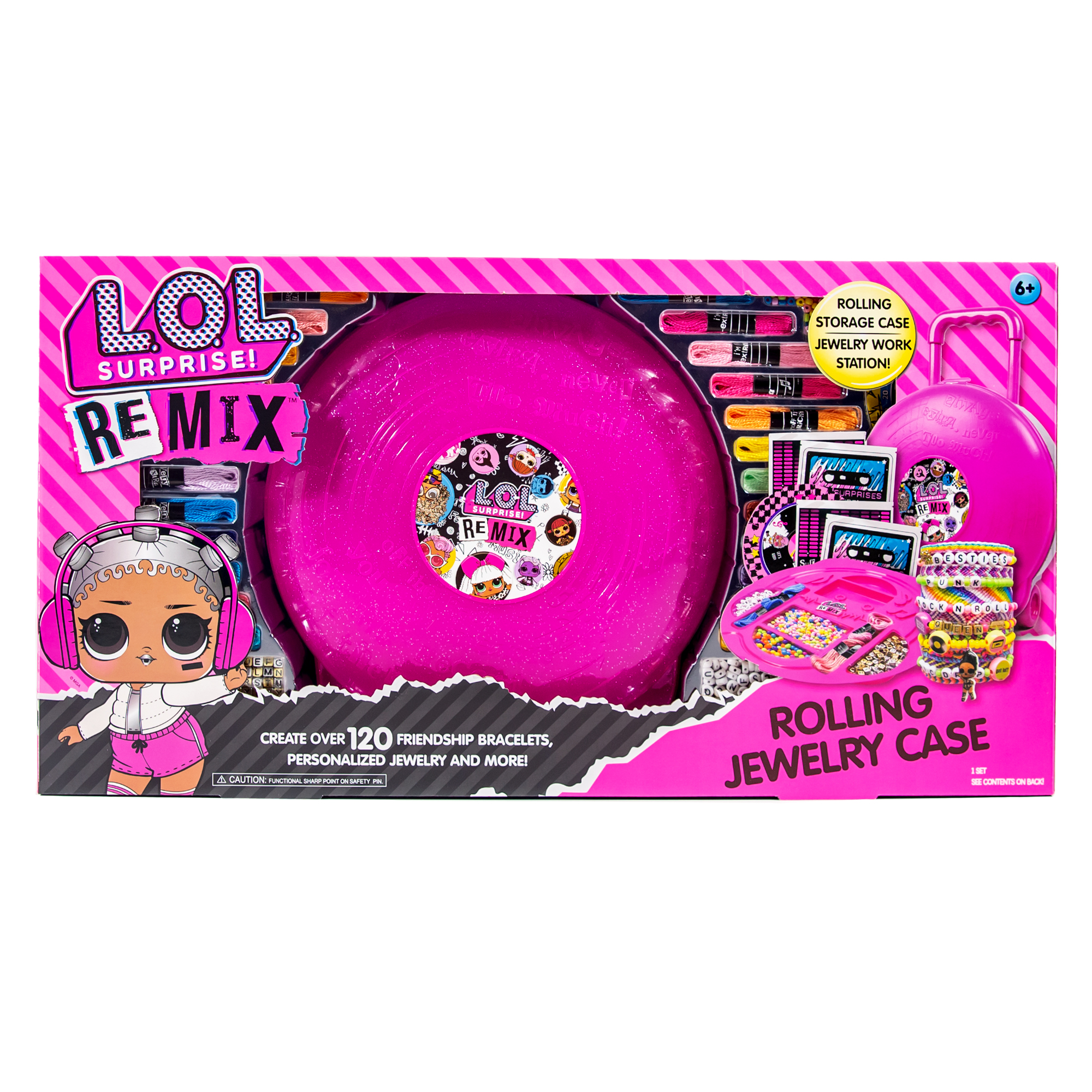 LOL Surprise! REMIX Rolling Jewelry Case