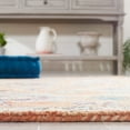 thumbnail image 4 of SAFAVIEH Blossom Moema Floral Area Rug, Rust/Blue, 4' x 6', 4 of 8