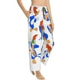 thumbnail image 4 of Women's Pajama Pants Ultra Soft Comfy Sleep Lounge Pants Cartoon Print Lightweight Casual Bottoms Loungewear, 4 of 8
