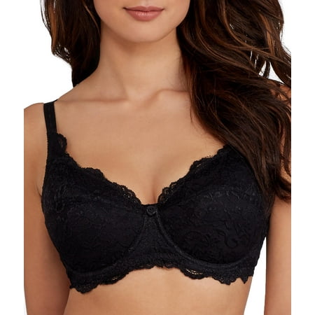 

Q-T Intimates Womens Kelly Lace Bra Style-5554Q