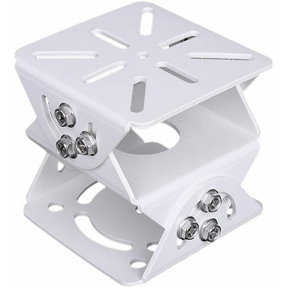 Universal Security Camera Common Bracket, Adjustable 3-Axis Bracket Solid Metal Base, Connector Suitable For Installing Cctv Cameras