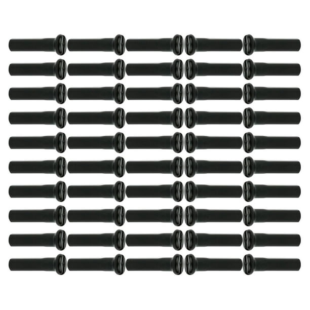 50 cabecillas para radios de bicicleta, duraderas, de latón, para decorar radios de rueda 16mm 14G