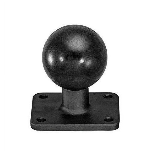 arkon apmamps38mm metal 4 hole amps to 38mm (1.5 inch) ball adapter retail black