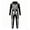 Z68-Black, variant on LILIYA Halloween Skeleton Onesie for Women - Easy Adult Couples Onesie Jumpsuit Long Sleeve Hooded Loungewear for Parties and Photoshoots