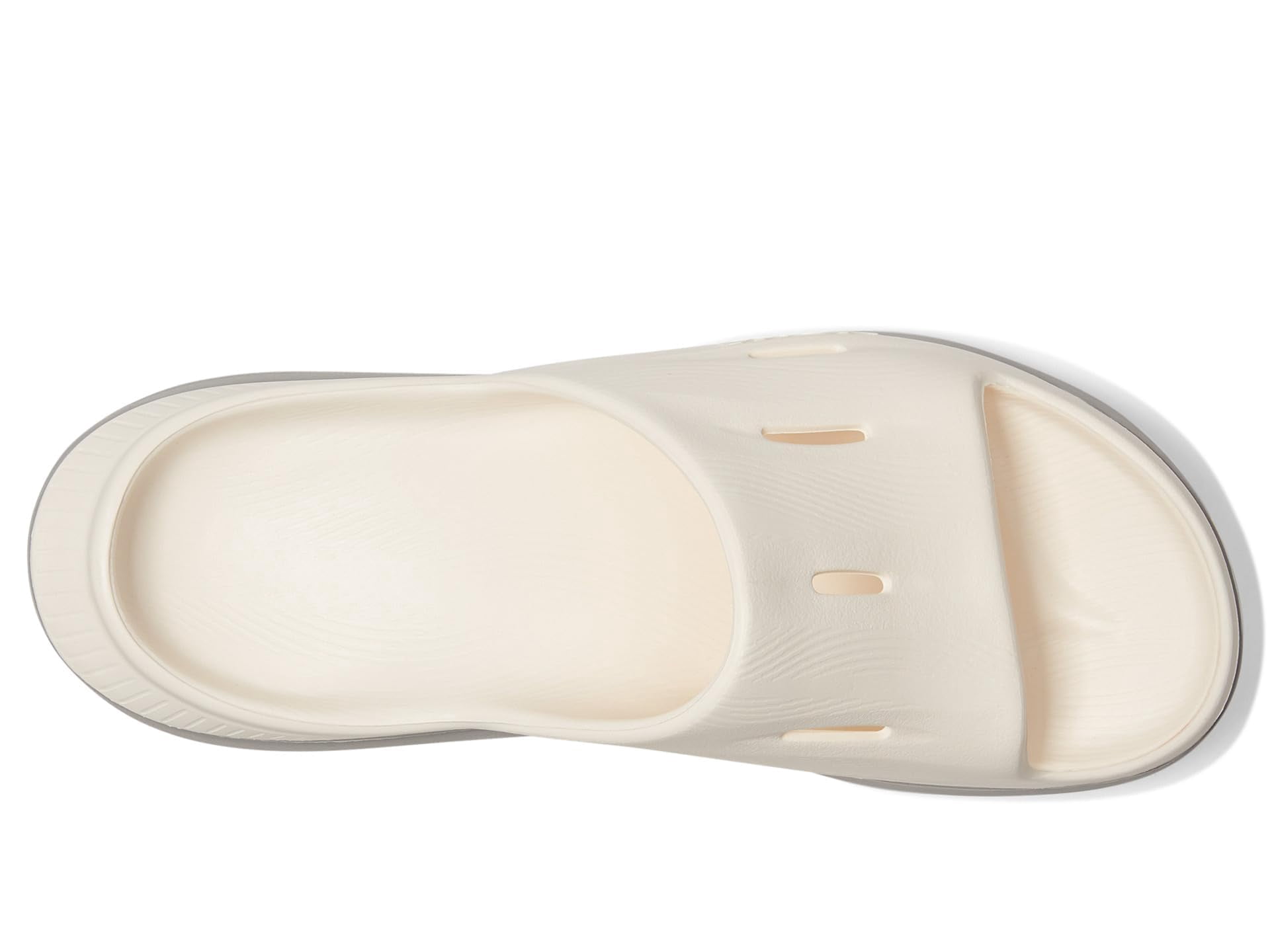Hoka Unisex Ora Recovery Slide 13 Sandals, Alabaster  display picture 2