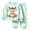 Green, variant on Enjoytime Christmas Girls Outfits Print Long Sleeve Crewneck Sweatshirt with Pants 2 Piece Set Cute Holiday Kids Toddler Clothes
