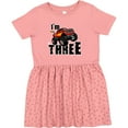 thumbnail image 3 of Inktastic Monster Truck 3rd Birthday Girls Toddler Dress, 3 of 5