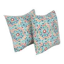 17-inch Square Polyester Outdoor Throw Pillows (Set of 2) 9910-S2-OD-241