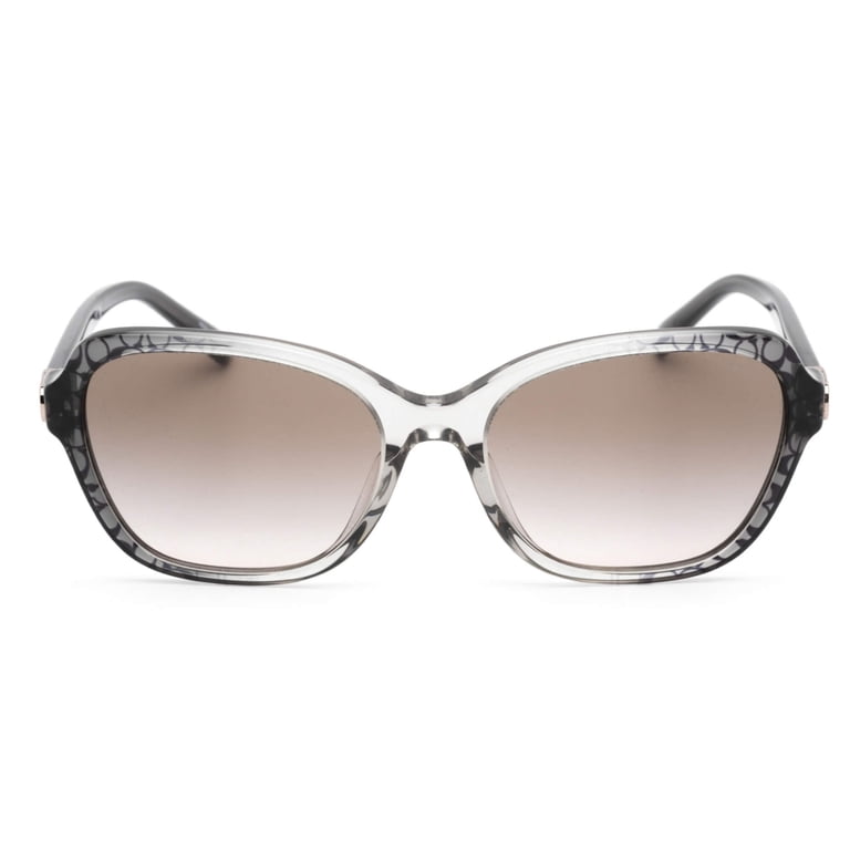 Coach Women\'s Gray Sunglasses Coach HC8271U 51766V Gray Square Gray Non-Polarized Lens  main image 2