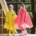 thumbnail image 1 of Chubasquero para niños estilo coreano con mochila escolar para estudiantes hombres y mujeres, poncho para montar, senderismo, capa impermeable, chubasquero impermeable, 1 of 5