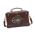 thumbnail image 2 of Bolso bandolera Steampunk, accesorio para disfraz, bolso ligero con asa Estilo A, 2 of 8