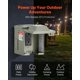 thumbnail image 2 of Caja de enchufe eléctrica exterior VEVOR 20A WRTR GFCI, 2 of 9