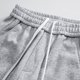 thumbnail image 4 of Pantalones largos para hombre, color liso, Weila, con cordón ajustable, pantalones deportivos de tubo recto, pantalones de ocio para hombre, pantalones de poliéster., 4 of 5