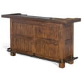 thumbnail image 2 of Reggie Freestanding Home Bar Counter, 78 Inch Cherry Brown Wood, 2 of 5