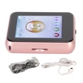 thumbnail image 2 of 5.0 MP3 Player with Full Touch Screen, HiFi Lossless Sound Quality, Pedometer And Speaker, Multiple Style Options, FM Radio, Recording, 2 of 7
