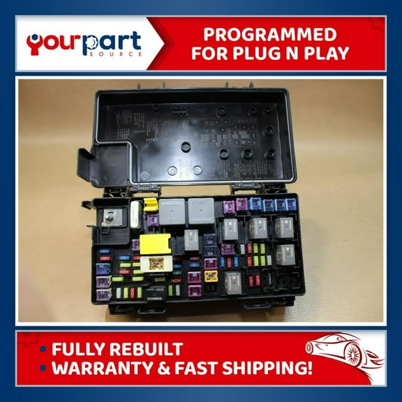 2009 Nitro Liberty TIPM Fuse Box TEMIC Integrated Power Module 04692288 Rebuilt TIPM